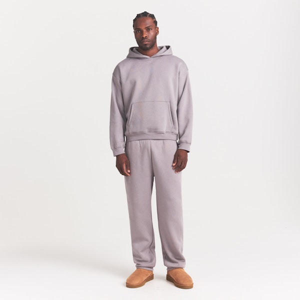 skims FLEECE LOUNGE MENS RELAXED HOODIE