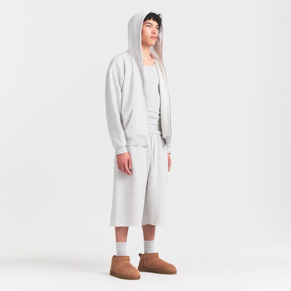 Skims FLEECE LOUNGE MENS RELAXED LONG SHORT