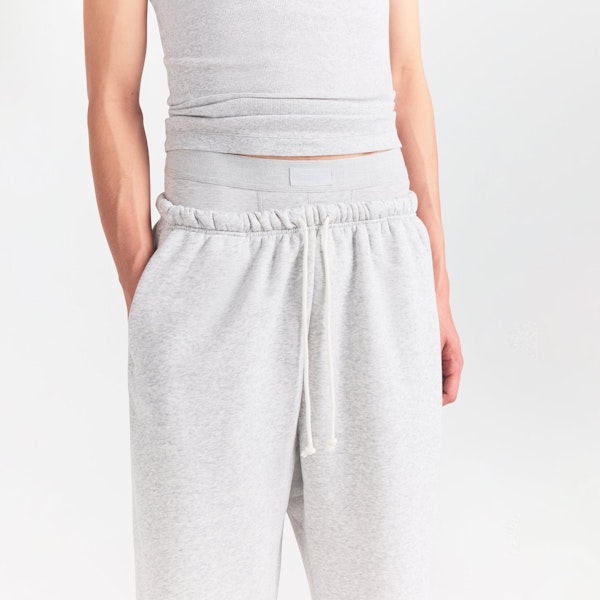 Skims FLEECE LOUNGE MENS RELAXED LONG SHORT