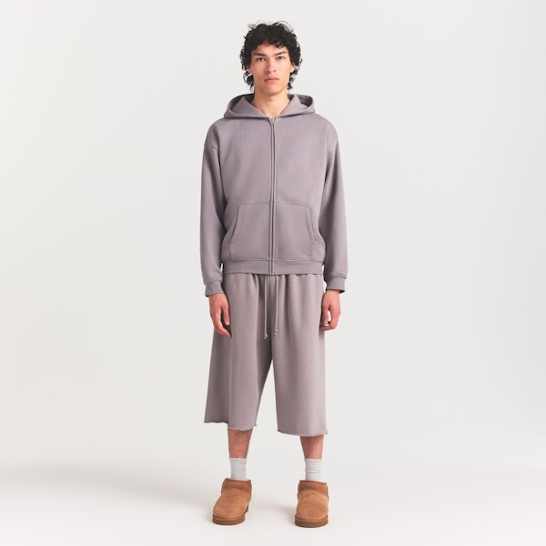 skims FLEECE LOUNGE MENS RELAXED LONG SHORT