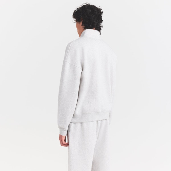 Skims FLEECE LOUNGE MENS RELAXED QUARTER ZIP