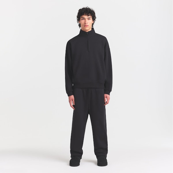 skims FLEECE LOUNGE MENS RELAXED QUARTER ZIP