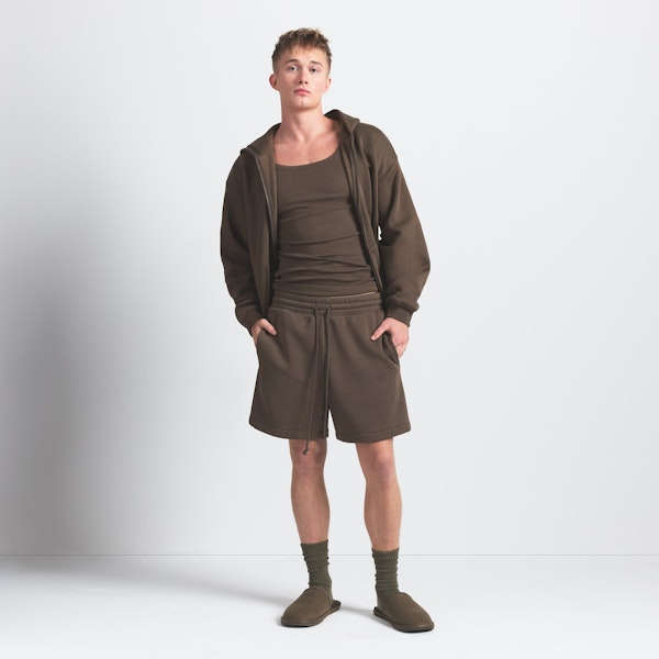 skims FLEECE LOUNGE MENS RELAXED SHORT