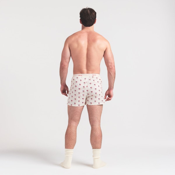 Skims SKIMS FOR TEAM USA COTTON POPLIN MENS OLYMPIC BOXER