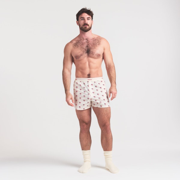 skims SKIMS FOR TEAM USA COTTON POPLIN MENS OLYMPIC BOXER