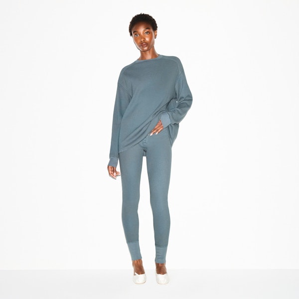 skims HEAVY WAFFLE BUTTON FRONT LEGGING