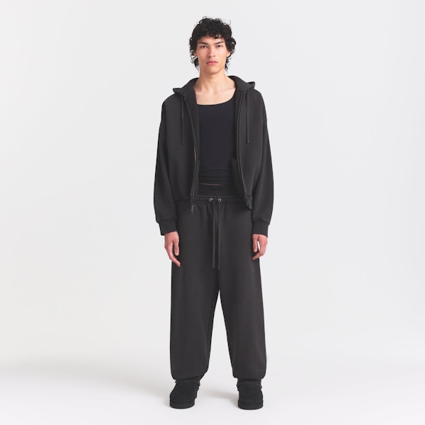 skims HEAVYWEIGHT FLEECE MENS ZIP UP HOODIE