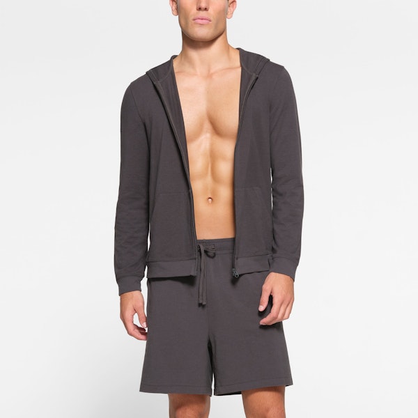 Skims JERSEY LOUNGE MENS ZIP UP HOODIE