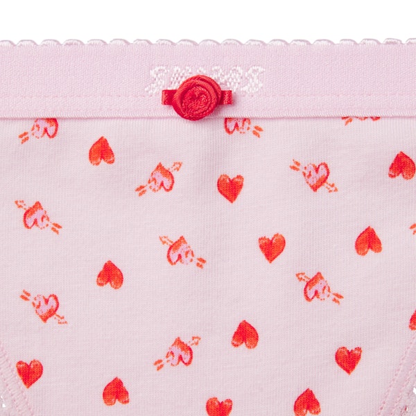 Skims LIGHTWEIGHT COTTON LOGO PICOT THONG