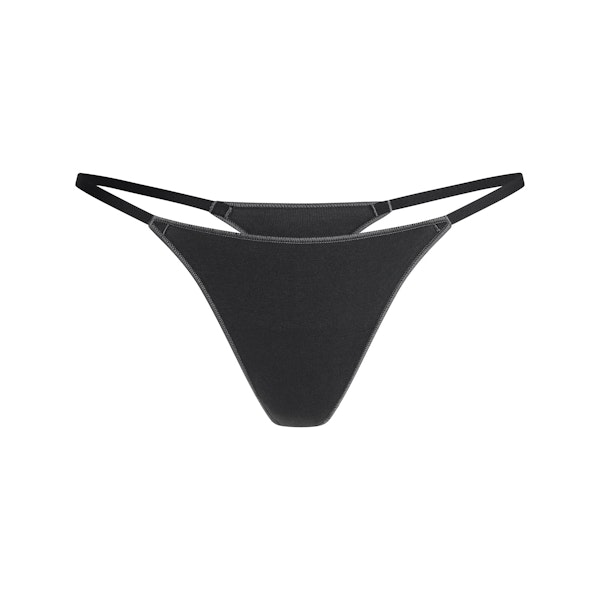 Skims LIGHTWEIGHT COTTON STRING THONG