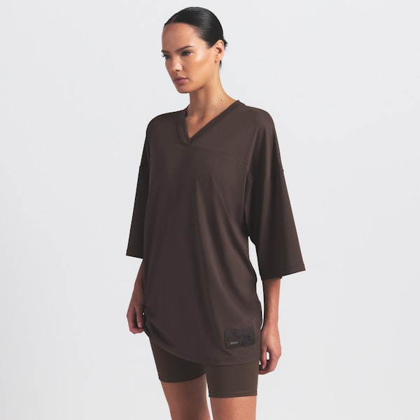 Skims NikeSKIMS AIRY V-NECK OVERSIZED TOP