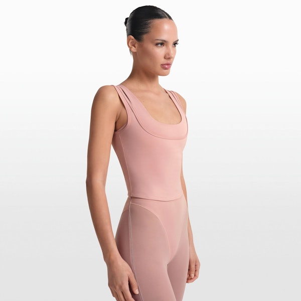 Skims NikeSKIMS MATTE DOUBLE STRAP SCOOP TANK