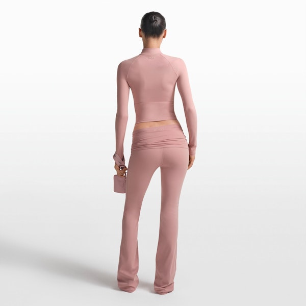 Skims NikeSKIMS MATTE MOCK NECK FULL ZIP JACKET