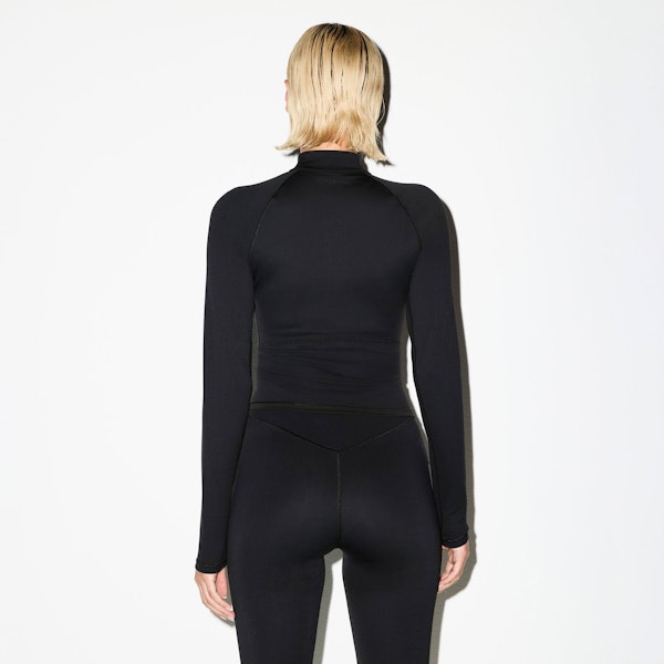 Skims NikeSKIMS MATTE MOCK NECK FULL ZIP JACKET