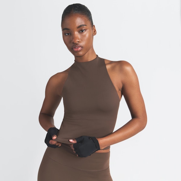 Skims NikeSKIMS MATTE MOCK NECK RACER TANK