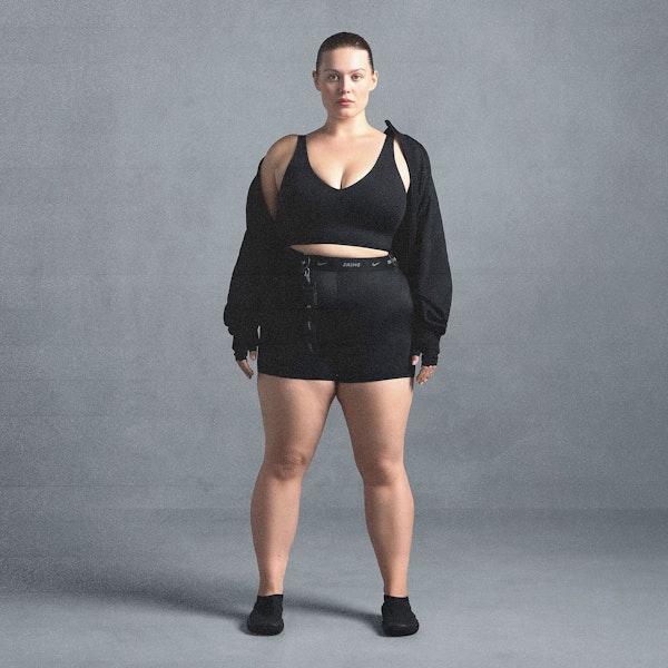 Skims NikeSKIMS MATTE V-NECK BRA TOP