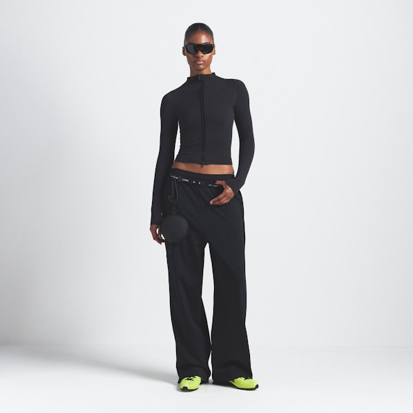 skims NikeSKIMS VINTAGE SEAMLESS FULL ZIP JACKET