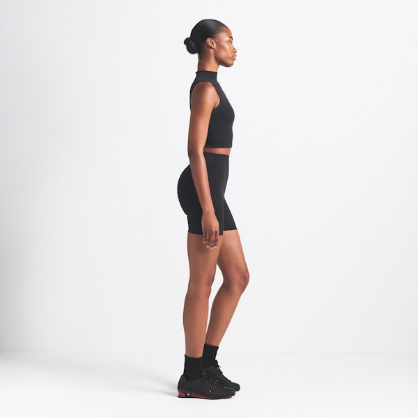 Skims NikeSKIMS VINTAGE SEAMLESS MOCK NECK BRA TOP