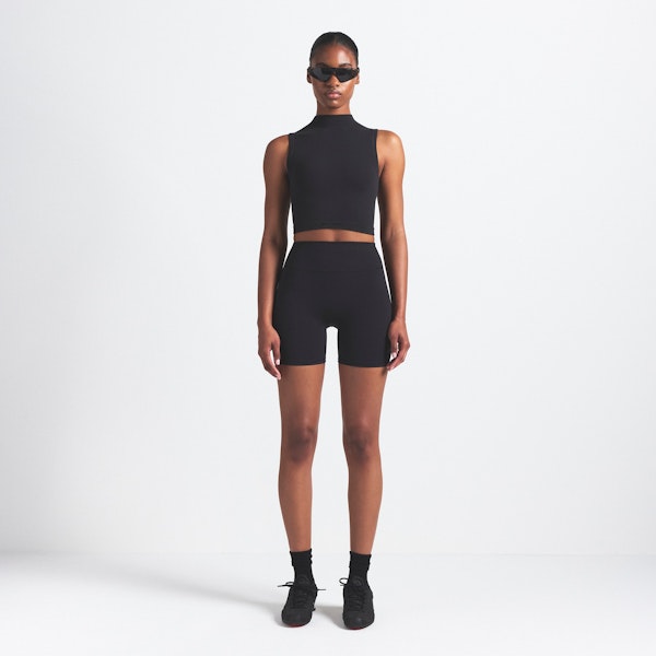 skims NikeSKIMS VINTAGE SEAMLESS MOCK NECK BRA TOP