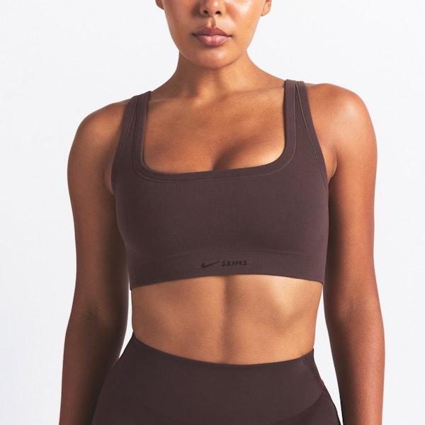 Skims NikeSKIMS VINTAGE SEAMLESS SCOOP NECK BRA