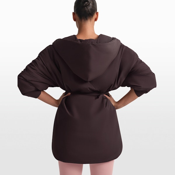 Skims NikeSKIMS WOVEN NYLON WRAP COAT