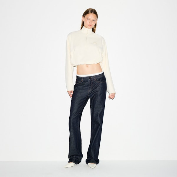 Skims OUTDOOR FLEECE HALF ZIP PULLOVER