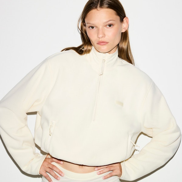 Skims OUTDOOR FLEECE HALF ZIP PULLOVER