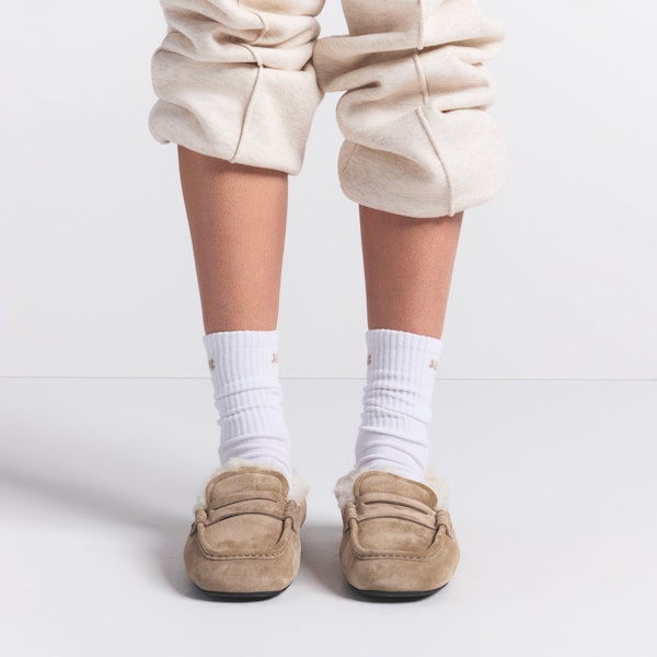 Skims RIBBED CREW LOGO SOCK 3-PACK