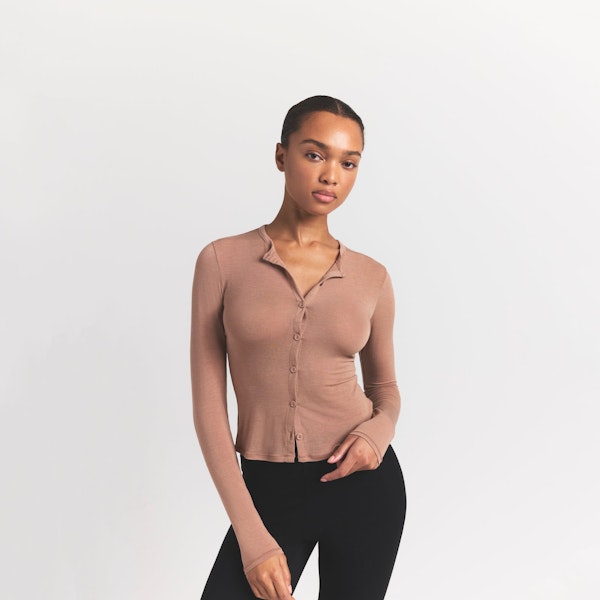 Skims SHEER MODAL CARDIGAN