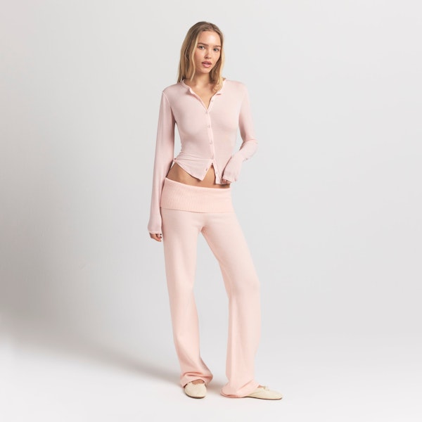 skims SHEER MODAL CARDIGAN