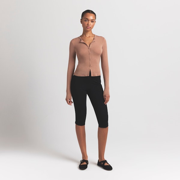 skims SHEER MODAL CARDIGAN