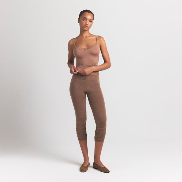 skims SHEER MODAL LACE CAMI