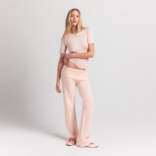 Skims SHEER MODAL LONG T-SHIRT