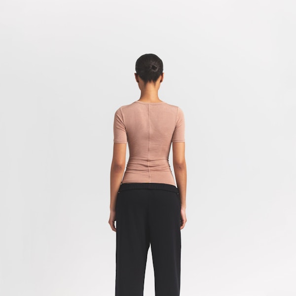 Skims SHEER MODAL LONG T-SHIRT