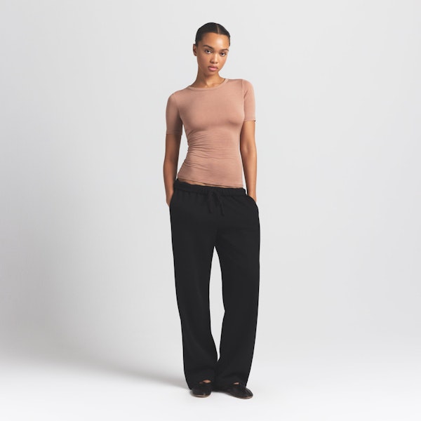 Skims SHEER MODAL LONG T-SHIRT