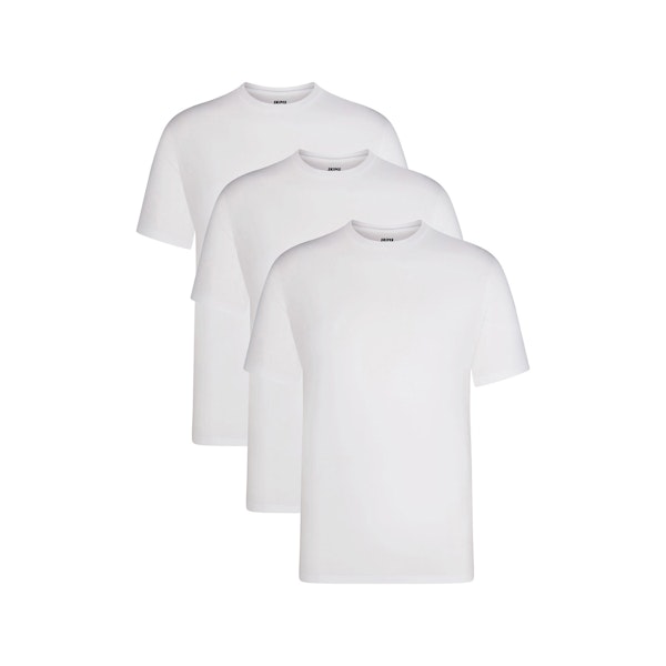skims SKIMS BASICS MENS LIGHTWEIGHT T-SHIRT 3-PACK