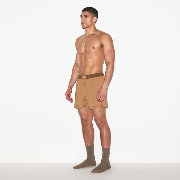 Skims SKIMS COTTON MENS KNIT BOXER