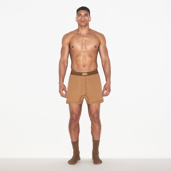 skims SKIMS COTTON MENS KNIT BOXER