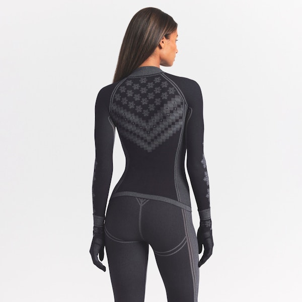 Skims SKIMS FIRST LAYERS HALF ZIP LONG SLEEVE