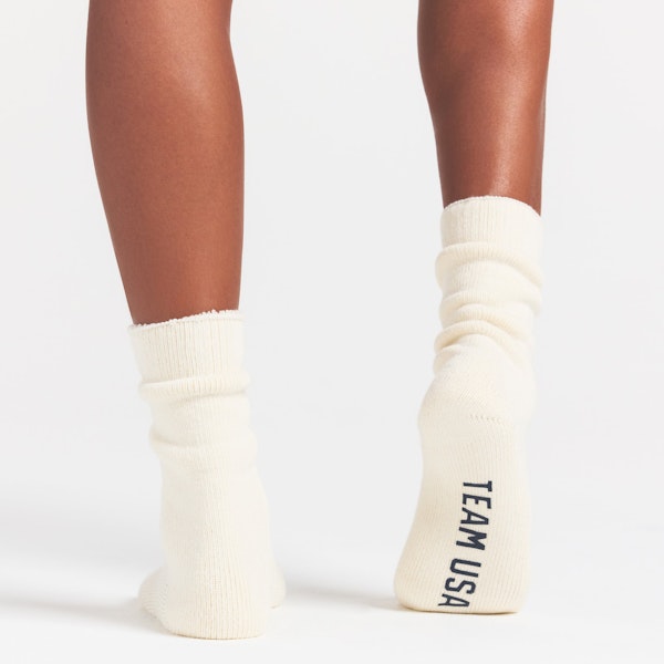 Skims SKIMS FOR TEAM USA OLYMPIC LOUNGE SOCK