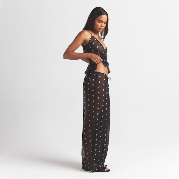 Skims SKIMS ROMANCE WIDE LEG PANT