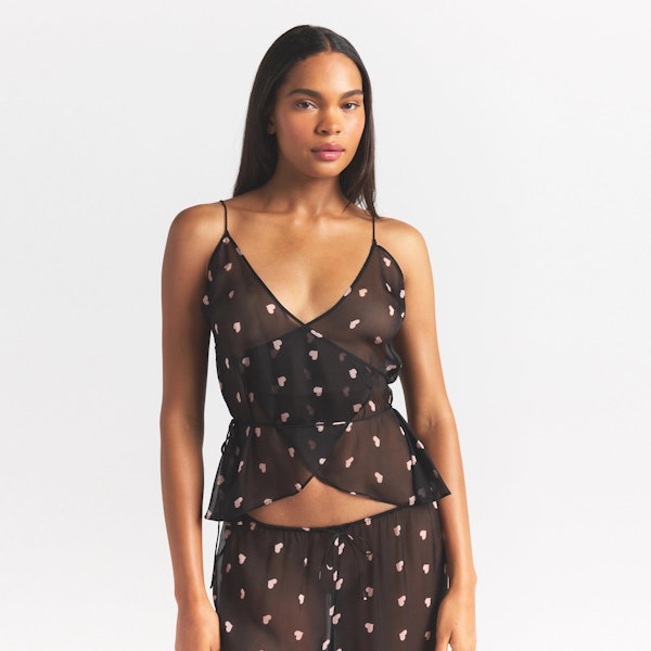 Skims SKIMS ROMANCE WRAP CAMI TOP