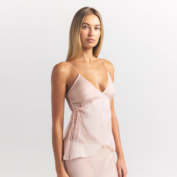 Skims SKIMS ROMANCE WRAP CAMI TOP