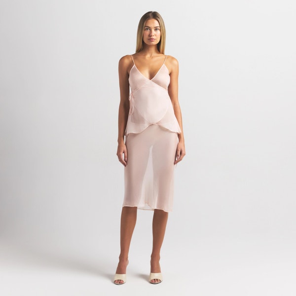 skims SKIMS ROMANCE WRAP CAMI TOP