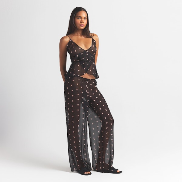 skims SKIMS ROMANCE WRAP CAMI TOP