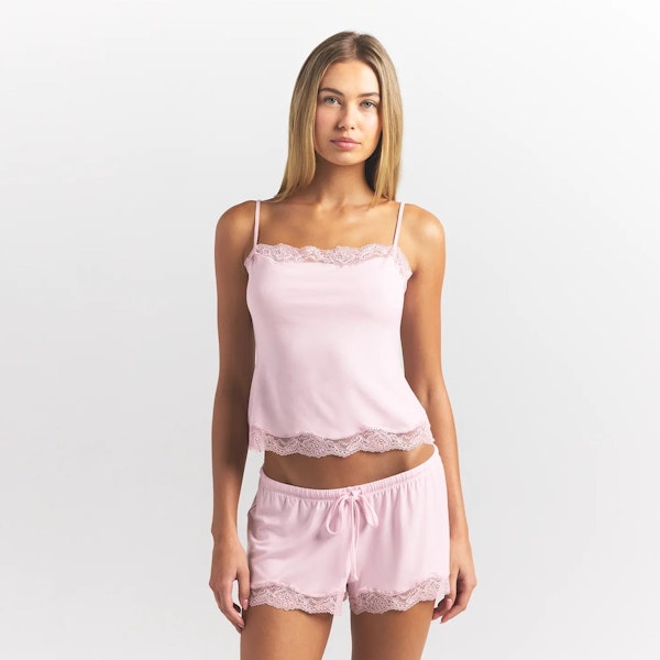 Skims SKIMS SLEEP LACE CAMI AND SHORT SET