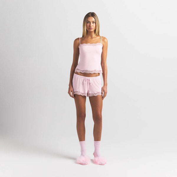 skims SKIMS SLEEP LACE CAMI AND SHORT SET