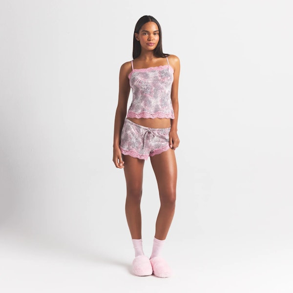 skims SKIMS SLEEP LACE CAMI AND SHORT SET