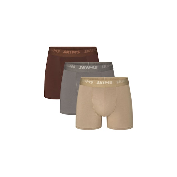 skims SKIMS STRETCH MENS 3" BOXER BRIEF 3-PACK