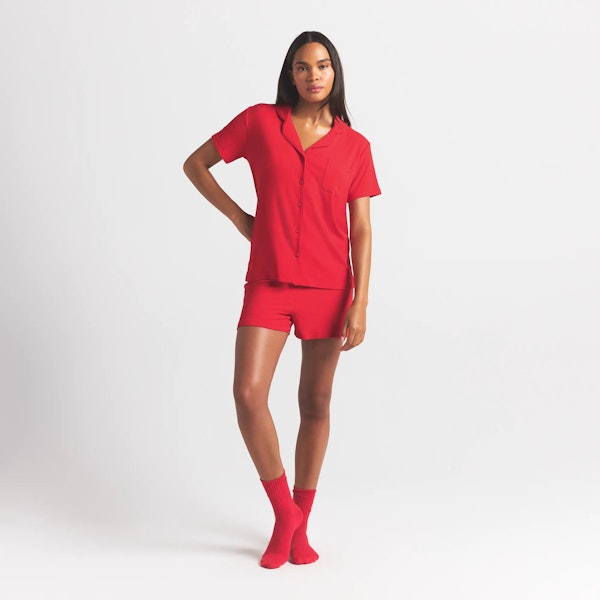 skims SOFT LOUNGE SHORT SLEEP SET